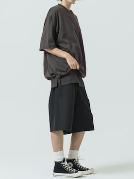 「SLICK（スリック）のアイテム（パンツ）」を使った、slickwearさん（レディース・176cm）の春コーディネート