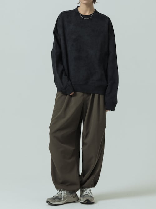 SLICK/スリック】Double Cloth Knee Tuck Over Pants/ダブルフェイス