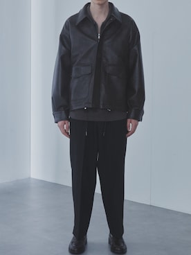 「SLICK（スリック）のアイテム」を使った、slickwearさん（メンズ・170cm）の冬コーディネート