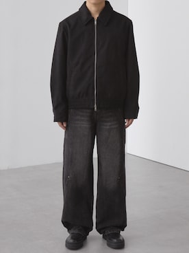 「SLICK（スリック）のアイテム」を使った、slickwearさん（メンズ・170cm）の冬コーディネート