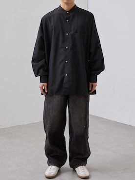 「SLICK（スリック）のアイテム」を使った、slickwearさん（メンズ・170cm）の冬コーディネート