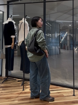 「russet（ラシット）のアイテム」を使った、1126972さん（レディース・156cm）の春コーディネート