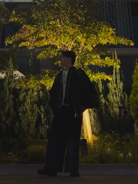 「アイテム（デニムジャケット）」を使った、hiroto999さん（メンズ・172cm）の秋コーディネート