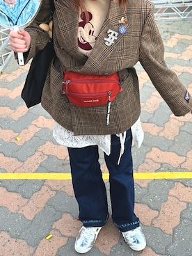 「mont-bell（モンベル）のアイテム」を使った、®️さん（レディース・152cm）の春コーディネート