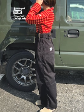 「ORCIVAL（オーシバル）のアイテム」を使った、®️さん（レディース・152cm）の冬コーディネート