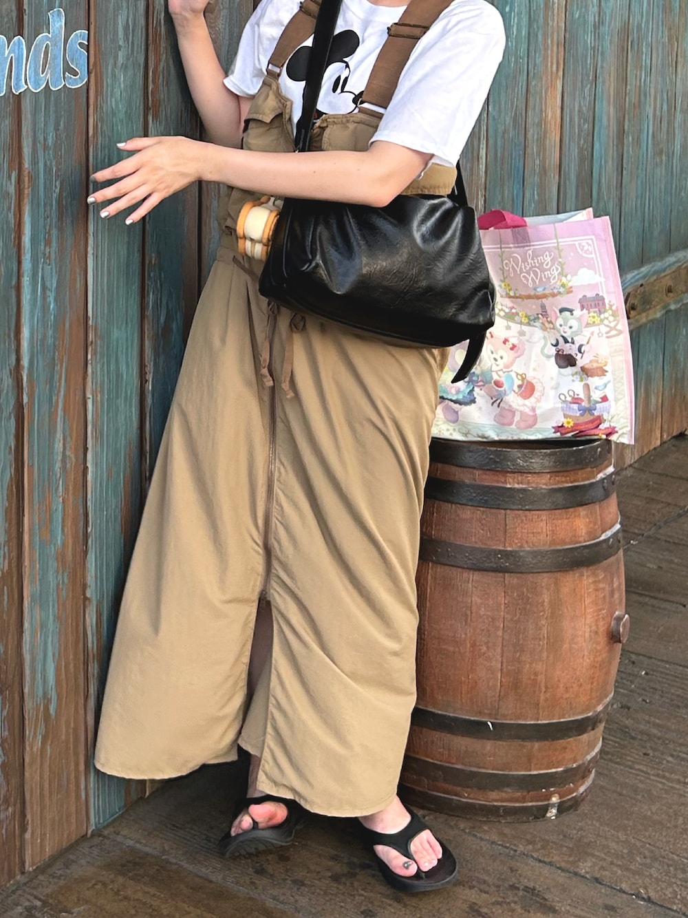 BEAMSナイロン フィッシング ベスト アレンジ ワンピース BEAMS BOY（ビームスボーイ）の「ナイロン フィッシング ベスト