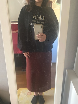 「kate spade new york kids（ケイトスペードニューヨーク）のアイテム（バッグ）」を使った、yukapiiiさん（レディース・160cm）の秋コーディネート