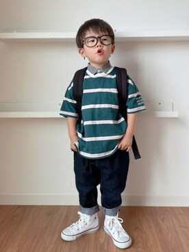 Nana…Haku…‪‪さん（キッズ・90cm）の秋コーディネート