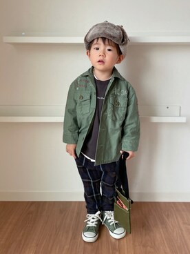 Nana…Haku…‪‪さん（キッズ・90cm）の秋コーディネート