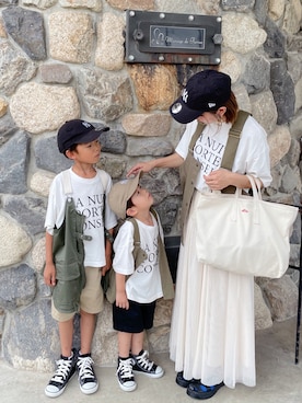 Nana…Haku…‪‪さん（キッズ・100cm）の夏コーディネート