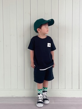 Nana…Haku…さん(キッズ・100cm)の夏コーディネート