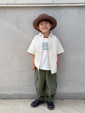 Nana…Haku…‪‪さん（キッズ・120cm）の夏コーディネート