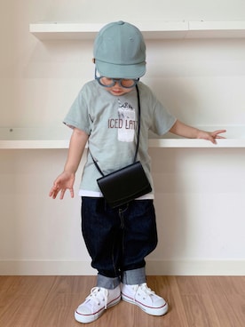 Nana…Haku…‪‪さん（キッズ・90cm）の夏コーディネート