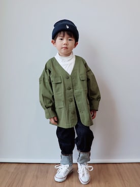 Nana…Haku…‪‪さん（キッズ・100cm）の秋コーディネート
