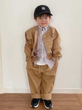 Nana…Haku…‪‪さん（キッズ・120cm）の冬コーディネート