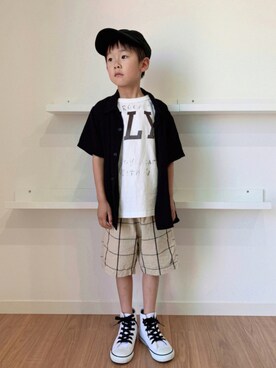 Nana…Haku…‪‪さん（キッズ・110cm）の夏コーディネート