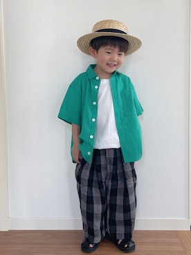 Nana…Haku…さん(キッズ・120cm)の夏コーディネート