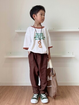 Nana…Haku…‪‪さん（キッズ・110cm）の夏コーディネート