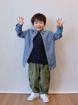 「アイテム（その他）」を使った、Nana…Haku…‪‪さん（キッズ・100cm）の秋コーディネート