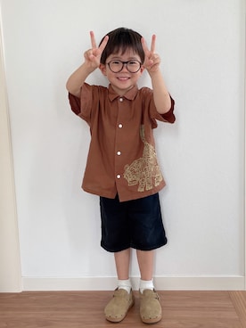 「アイテム（その他）」を使った、Nana…Haku…‪‪さん（キッズ・100cm）の秋コーディネート