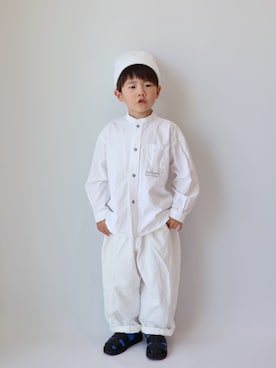 「WEGO（ウィゴー）のアイテム（帽子）」を使った、Nana…Haku…‪‪さん（キッズ・100cm）の春コーディネート