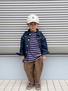 Nana…Haku…‪‪さん（キッズ・100cm）の秋コーディネート