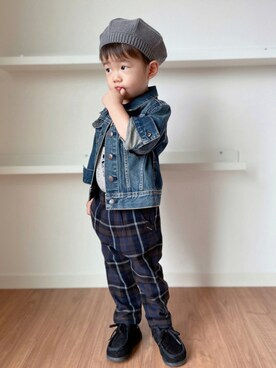 Nana…Haku…‪‪さん（キッズ・90cm）の秋コーディネート