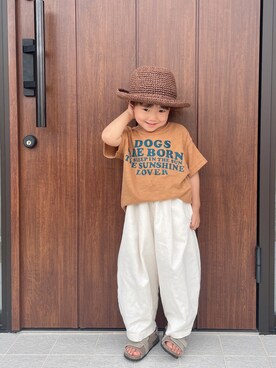 Nana…Haku…さん(キッズ・100cm)の夏コーディネート