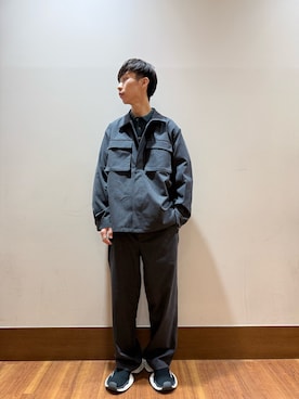 「アイテム（その他アウター）」を使った、nickさん（メンズ・175cm・20代）の秋コーディネート