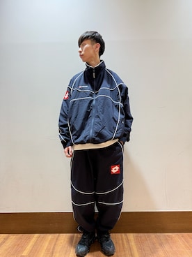 「アイテム（ナイロンジャケット）」を使った、nickさん（メンズ・175cm）の秋コーディネート