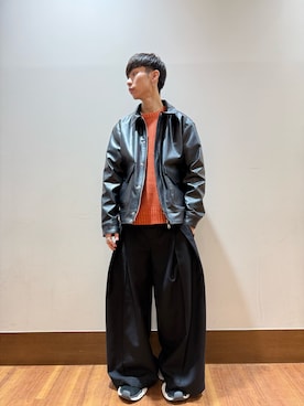 「アイテム（その他アウター）」を使った、nickさん（メンズ・175cm）の秋コーディネート