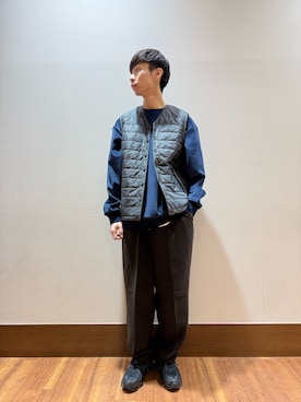 「アイテム（その他アウター）」を使った、nickさん（メンズ・175cm）の秋コーディネート