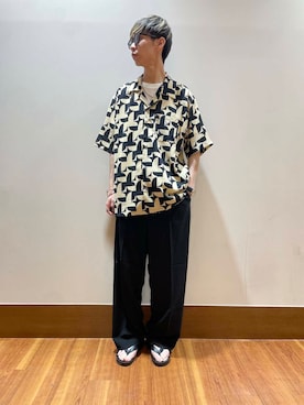 「ITEMS URBANRESEARCH（アイテムズ アーバンリサーチ）のアイテム（アクセサリー）」を使った、nickさん（メンズ・175cm）の夏コーディネート