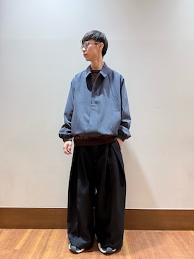 「アイテム（ニット/セーター）」を使った、nickさん（メンズ・175cm・30代）の秋コーディネート