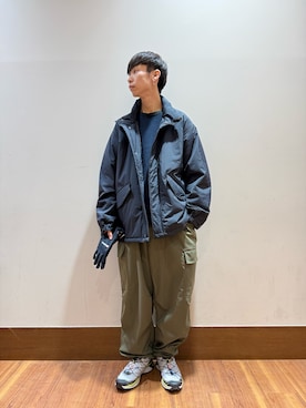 「おでかけコーデ」｜「アイテム（モッズコート）」を使った、nickさん（メンズ・175cm）の冬コーディネート