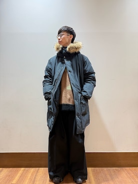 「アイテム（その他アウター）」を使った、nickさん（メンズ・175cm・30代）の冬コーディネート
