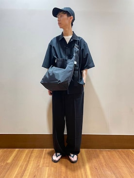 「Drifter（ドリフター）のアイテム」を使った、nickさん（メンズ・175cm）の夏コーディネート