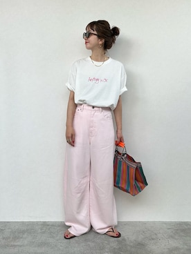 Kanakoさん（レディース・163cm）の夏コーディネート