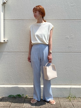 Kanakoさん（レディース・163cm）の夏コーディネート