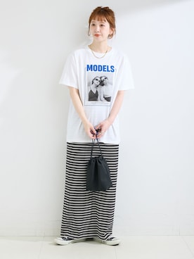 「GOOD ROCK SPEED（グッドロックスピード）のアイテム」を使った、Kanakoさん（レディース・163cm）の春コーディネート