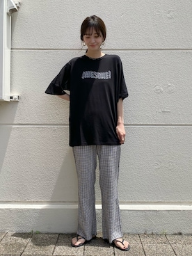 Kanakoさん（レディース・163cm）の夏コーディネート