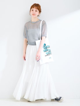 「GOOD ROCK SPEED（グッドロックスピード）のアイテム」を使った、Kanakoさん（レディース・163cm）の春コーディネート