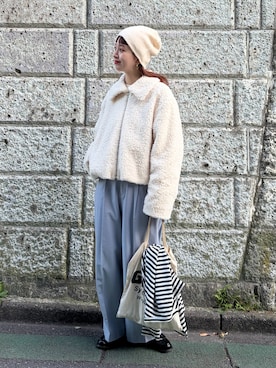 「アイテム（その他小物）」を使った、Kanakoさん（レディース・163cm）の秋コーディネート