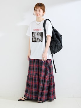 「GOOD ROCK SPEED（グッドロックスピード）のアイテム」を使った、Kanakoさん（レディース・163cm）の春コーディネート