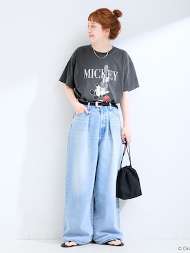 「GOOD ROCK SPEED（グッドロックスピード）のアイテム」を使った、Kanakoさん（レディース・163cm）の春コーディネート