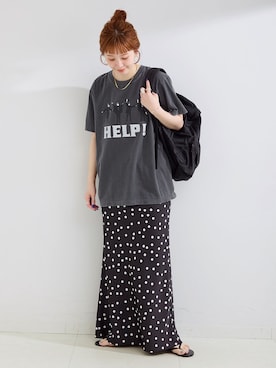 「GOOD ROCK SPEED（グッドロックスピード）のアイテム」を使った、Kanakoさん（レディース・163cm）の春コーディネート