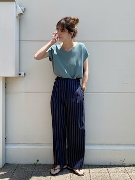 Kanakoさん（レディース・163cm）の夏コーディネート