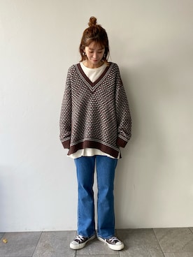 Kanakoさん（レディース・163cm）の秋コーディネート