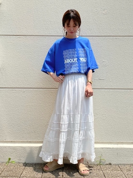 Kanakoさん（レディース・163cm）の夏コーディネート