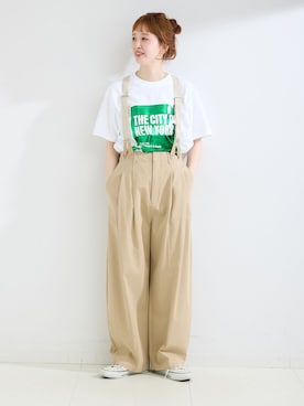 「GOOD ROCK SPEED（グッドロックスピード）のアイテム」を使った、Kanakoさん（レディース・163cm）の春コーディネート